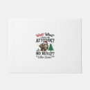 Search for funny christmas doormats Wolf