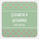 Search for polka dot wedding stickers Elegant