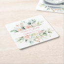 Search for floral wedding coasters Watercolor