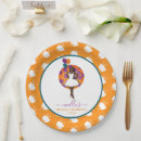 Search for african pattern paper plates Orange