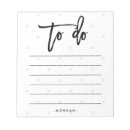 Search for polka dot notepads Girly