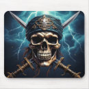 Search for pirate with sword mouse mats Crossed swords