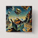 Search for evil square badges Skull