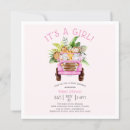 Search for wild animals square invitations Jungle
