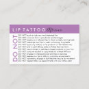 Search for tattoo appointment cards Makeup