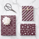 Search for mahogany wrapping paper Red