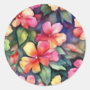 Search for abstract flowers pattern stickers Colourful