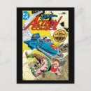 Search for action comics postcards Adventures of superman