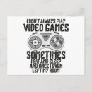 Search for funny game postcards Gaming