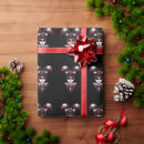 Search for harlequin wrapping paper Red