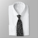 Search for black and white paisley ties Vintage