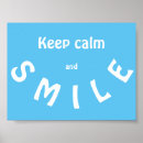 Search for keep calm posters Smile