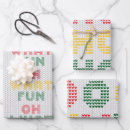 Search for christmas sweater wrapping paper Modern