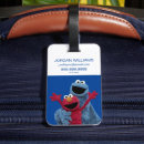 Search for cookie monster luggage tags Preschool