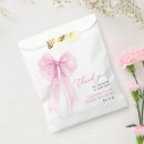 Search for baby shower thank you favour bags Coquette