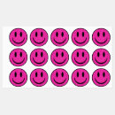 Search for happy hippie stickers Pink