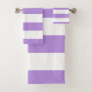 Search for purple and white bath towels For her
