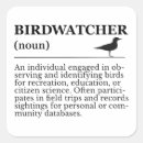 Search for birdwatchers stickers Wildlife