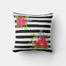 Search for black and white striped cushions Seamless