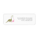Search for pink baby shower return address labels Animal