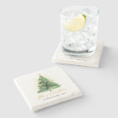 Search for christmas stone coasters Watercolor