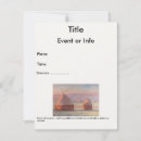 Search for claude monet invitations Vintage