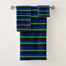 Search for funky bath towels Stripes