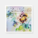 Search for pansy napkins Flower