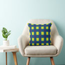 Search for navy blue and green cushions Geometric