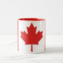 Search for canadian flag mugs Country