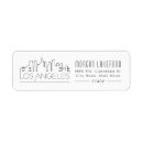 Search for los angeles return address labels City