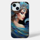 Search for moon goddess iphone cases Blue