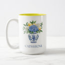 Search for blue and white chinoiserie mugs Flowers