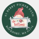 Search for gnomes return address labels Elf