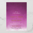 Search for fuchsia and gold wedding invitations Modern