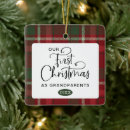 Search for grandparents first christmas gifts Plaid