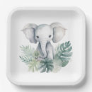 Search for elephant birthday plates Jungle