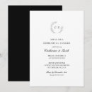 Search for monogram rehearsal dinner invitations Classy