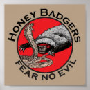 Search for badass posters Honey badger