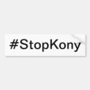 Search for invisible bumper stickers Kony