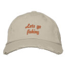 Search for going embroidered hats Fishing
