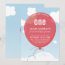 Search for sky blue birthday invitations Modern
