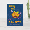 Search for happy granddaughter halloween cards Pumpkins