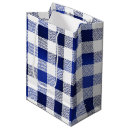 Search for plaid gift bags Blue