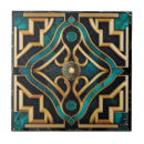 Search for green and gold pattern tiles Trendy
