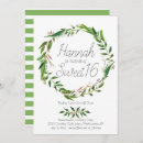 Search for laurel wreath invitations Watercolor