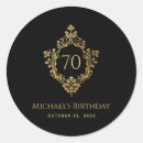 Search for 70th birthday man stickers For him