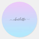 Search for turquoise and pink stickers Ombre