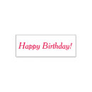 Search for happy birthday rubber stamps Message