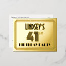 Search for 41st birthday invitations Elegant